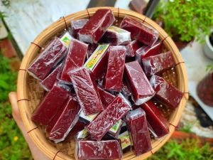 Kẹo chuối tươi nước cốt dừa nhà làm mềm dẻo ít ngọt 500g/1kg