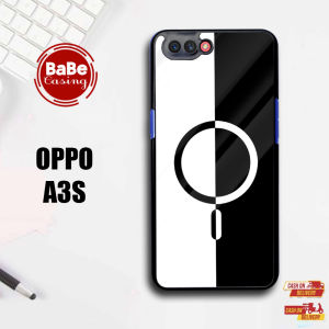 Case OPPO A3S Logo Bulat OPPO A3S Casing Terbaru Hardcase Softcase Glossy