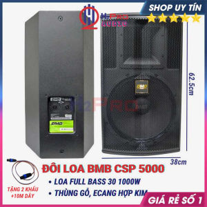 Đôi Loa BMB Bass 30 CSP 5000 1000W (Giá 2 Cái - Tặng 2 Khẩu Và 10M Dây) Loa Full 30 Bmb Karaoke Gia Đình - H2Pro Audio