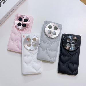 For VIVO X300 Ultra Case Luxury PU Skin Love Lens Protective Back Cover Case For VIVO X300 X200 Pro Mini X200S X200Ultra Shell