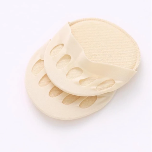 1pair Forefoot Pad Shoe Insoles Calluses Foot Finger Pain Care Cushion Toe Pad Inserts Anti-wear Heel Sock