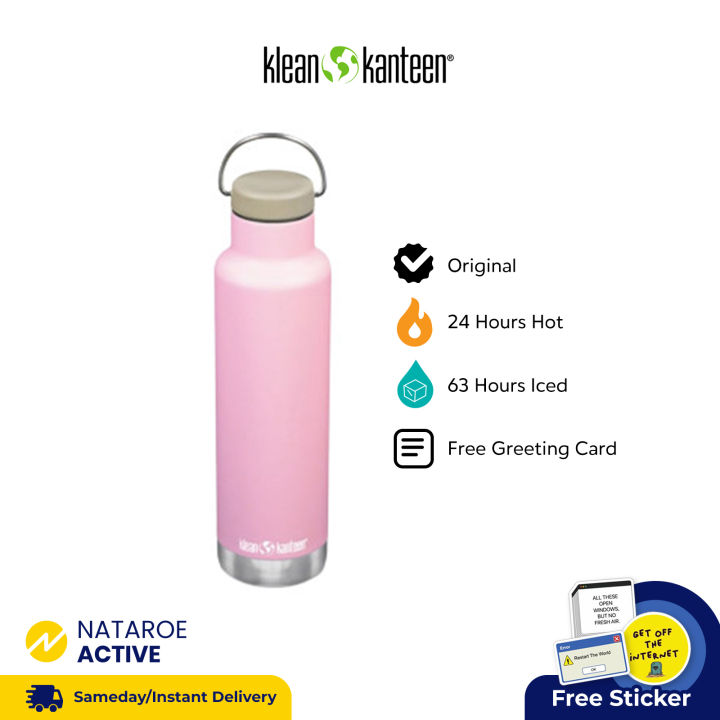 Tumbler Klean Kanteen Insulated Classic Loop Cap 592 ml Lotus