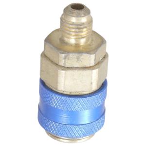 R134a Quick Coupler Adapter Adjustable High/Low Pressure Side for Car Air Conditioning Refrigerants Charging Conversion