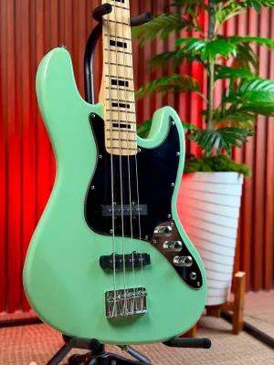 Fermata FJ-1 Jazz Bass Electric Guitar with Stainless Steel Frets - 4-String and 5-String Options
