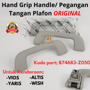 Handle Pegangan tangan Plafon Original Yaris /Hand grip Original Toyota Vios Altis dan Wish