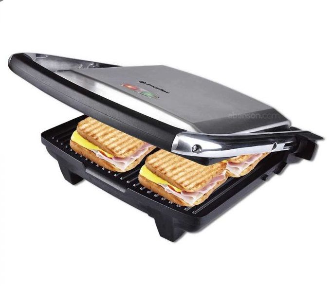 Imarflex Panini Grill Sandwich Toaster Maker 4 Slice IPG725 Lazada PH