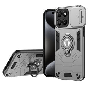 Armor Shockproof Defender Casing For Honor 400 Smart 400Smart 5G Honor X7D X7 D 5G 4G Phone Case Magnetic Rotating Bracket Hard PC Back Cover