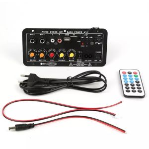 ✅【Manila 24 hours delivery】✅Upgraded Version 8-12 Inch Speaker AC 220V 12V 24V Bluetooth Stereo Audio Amplifier Board Hifi Stereo Audio Amplifier Digital Power Amp Subwoofer Dual Amplifiers Microphone Karaoke Amplifiers Support USB TF Remote Control