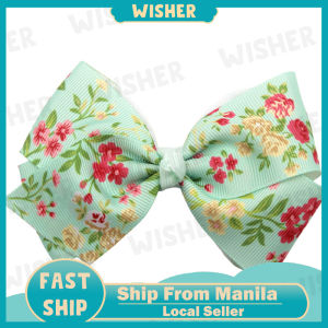 Children Bow Hair Clips Girls Sweet Hair Clips Baby Fashion Bangs Duckbill Clips