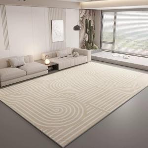 Light luxury living room carpet simple sofa coffee table floor mat crystal velvet water-absorbing non-slip carpet household bedroom bedside blanket