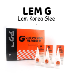 Lem G Korea Kualitas Super / Lem Perekat Cair G lee Kylo Asli Murah Kuat Lengket