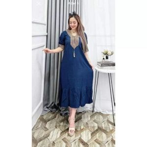 Dres dubae/daster arab renda sultan/daster kekinian