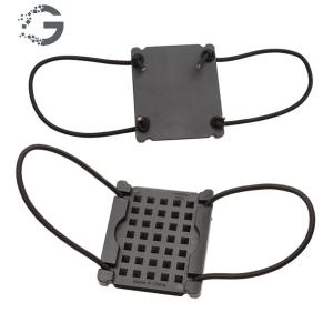 Diving Counterweight Fixed Plate Wear Resistant BCD Webbing Mounting Plate Diving Weight Bottom Plate Dive Accessories