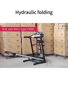 4.0HP Electric Treadmill 1-16KM/H Auto Incline Foldable Massage Machine for Home Gym Workout