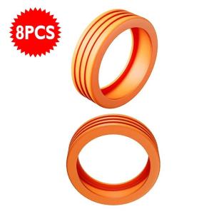 8PCS Luggage Wheel Protector Upgraded And Thickened Wheel Silicone Cover Wear Resistant Reduce Noise