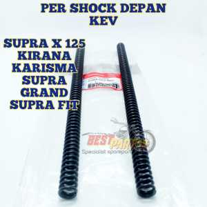 per shock depan honda kev supra x 125 kirana karisma supra grand supra fit kualitas original ori asli bermutu memiliki kualitas yang bagus empu dan SEHINGGA BERKENDARAAN TETAP STABIL AHM