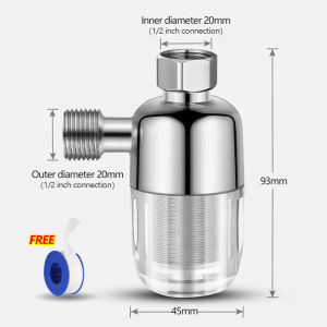 Washing Machine Effluent Purifier Front Filter Bathroom Kitchen Brass Faucet Filter Water Heater