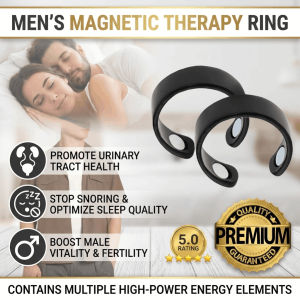 Magnetic Therapy Health Ring Opening Adjustable Magnetic Ring Fat Burning Slimming Recover Engergy Ring