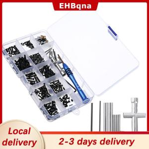 [COD]  HOT SALE Ship within 24 hours 1 Set For WLtoys 144010 144001 144002 124016 124017 124018 124019 RC Car Parts Metal Upgrade Retrofit Screw Tool Box