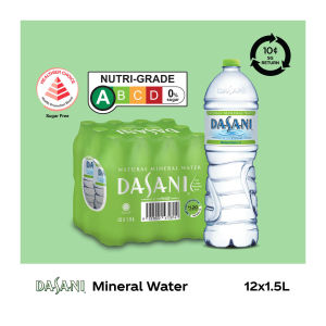 Dasani Natural Mineral Water (12 x 1.5L) - Case
