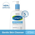 Cetaphil Gentle Skin Cleanser 473ml | Non-Drying Facial Cleanser for Sensitive Skin | With Glycerin, Niacinamide (Vitamin B3) & Panthenol (Vitamin B5) | Fragrance-Free, Paraben-Free, Hypoallergenic & Non-Comedogenic. 