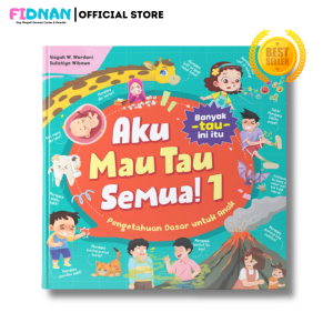 Buku Aku Mau Tau Semua 3 | | Buku Edukasi Anak 5 6 7 Tahun - Hard Cover | Full Color Bergambar