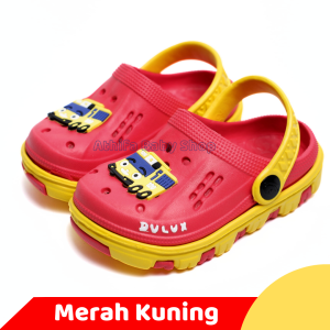 Sandal Anak Baim Laki Cowok Cewek Perempuan Anak-anak Sendal Slop Bayi Balita Karakter Tayo Umur Usia 6 bulan 2 3 4 5 Tahun