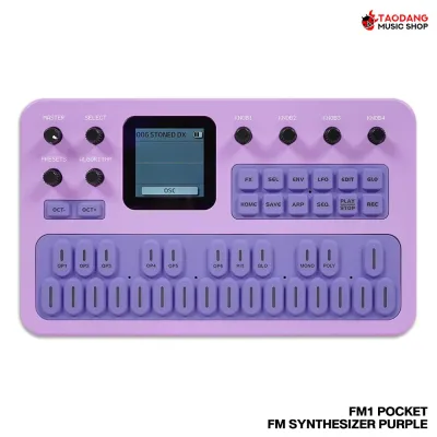 M Vave FM-1 Pocket Series ซินธิไซเซอร์ M Vave FM1 Synthesizers - เต่าแดง