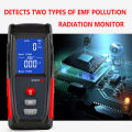 Handheld EMF Meter LCD Digital Electromagnetic Radiation Tester Electric Field Electron Magnetic Field Dosimeter Detector. 