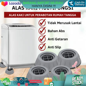 ARAFURA - HOUSEEN Alas Mesin Cuci Silikon Anti-Vibration Shock Pads - NY500