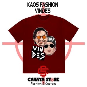 Cotton Original VINDES T-SHIRT - Vincent/Desta - ART Fashion T-Shirt - CAHAYASTORE