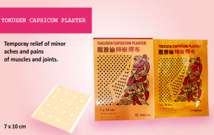 Tokusen Capscium Plaster for Pain Relief (10s)