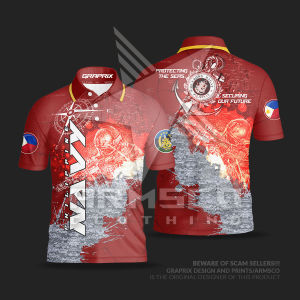 Navy V3 Full Sublimation Polo Shirt: Dive into Style with All-Over Print and PolyDex Comfort