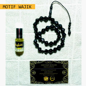 Tasbih 33 Kayu Kokka BERSERTIFIKAT Bulat 33 butir Kaukah Koka Kaoka Uk 8mm bonus Parfum kasturi
