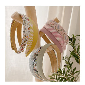 [YAN K] 3Pcs/Set INS Korean Style Headband For Women Florl Lattice Hairband Fashion Hair Hoop Hair Accessories
