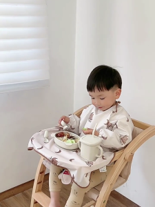 Yếm ăn trẻ em Trẻ Sơ Sinh Bé Drooling Bib Quần Áo Bảo Vệ Bìa Nước Chống áo khoác ngoài để vẽ mỹ thuật Cho Ăn Uống & Điều Dưỡng Thời Gian