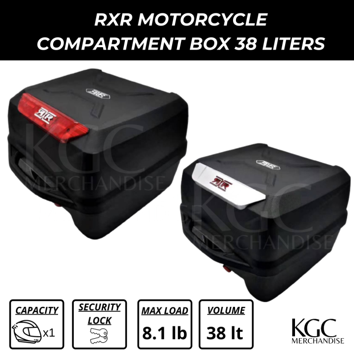 [KGC] Motorcycle Compartment Box Compartment Motorcycle Helmet Box 38 ...