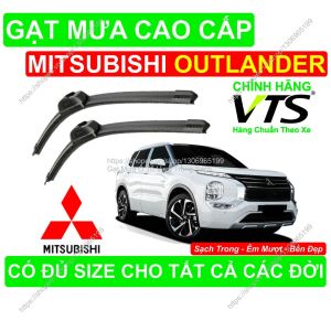 Gạt Mưa Silicon Nano Cao Cấp Kính Lái Mitsubishi Outlander Cặp Gạt Mưa K.ính Lái Mitsubishi Outlander Có Đủ Size