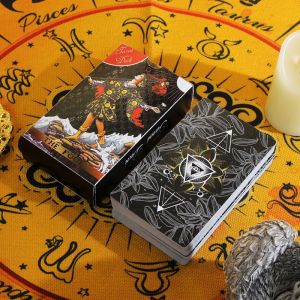 Gold Foil Tarot Cards Rose Gold Tarot Wholesale tarot Color Printed PlasticWaterproof Tarot Cards Chinese Manual