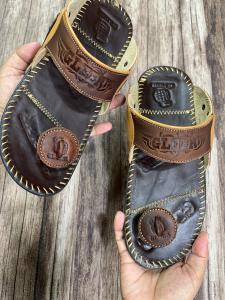 Sandal japit kulit sendal jepit elegan
