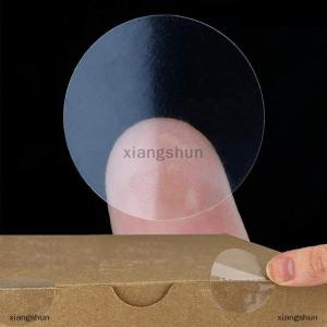 [COD] xiangshun 500pcs roll Round Transparent Stickers Sealing Clear Label Decal Decoration For Candy Cookie Biscuit Dessert Bag