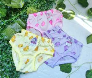 CD Celana Dalam Anak Import / CD Anak Perempuan / Isi 3pcs / CD Anak Karakter / Size S-M-L-XL / Realpict