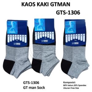 Kaos Kaki GTMAN SPORT GTS Pendek Isi 1Pasang