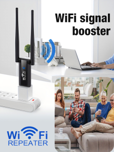 Signal Amplifier Signal Booster Repeater Wireless Network Amplifier Signal Extender Wireless Network Signal Booster Wifi Signal Repeater Extender