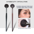 Cọ Đánh Highlight Bắt sáng Dạng Quạt KIYE Lông Tự Nhiên Chuyên Nghiệp Mềm Mại. 