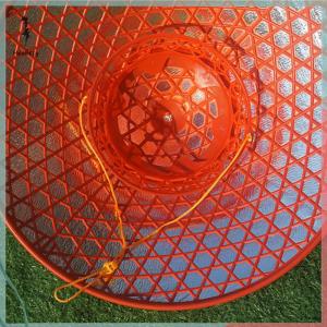 🔥ส่วนลด 10 บาท สำหรับการซื้อ 1 ชิ้น🔥ราคาถูก Cone Hat Retro Bamboo Rattan Fisherman Hat Handmade Weave Straw Bucket Hat Rain Dance Props Cone Sunshade Hat Plastic Bamboo Hat