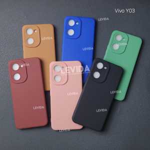 Vivo Y03 Vivo Y03T Case Macaron Pro Kamera Case Candy Softcase Vivo Y03 Vivo Y03T