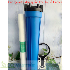 Cốc lọc nước đầu nguồn cốc lọc chặn - ECW0025