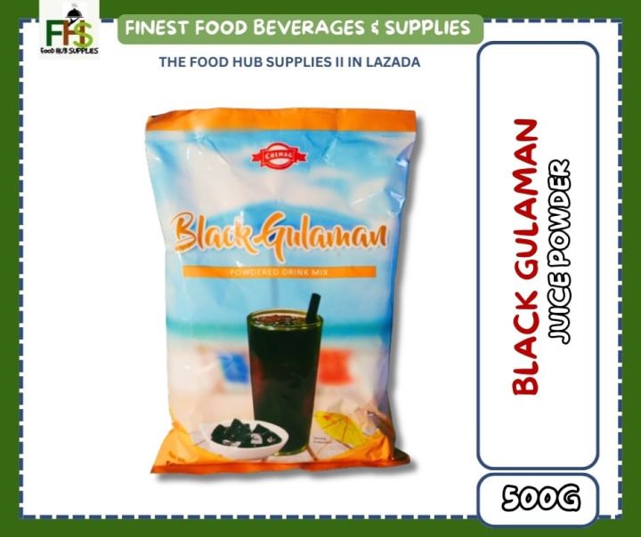 Chemag Black Gulaman Juice Powder 500G | Lazada PH