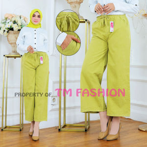 CELANA KULOT WANITA JEANS DENIM WASHING TERBARU/HIGHWAIST/SNOW JEANS KULOT/BOYFRIEND/ALL SIZE FIT TO XXL BY TM BUSANA